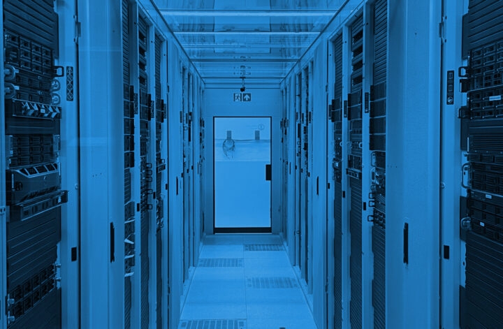 Server Blau