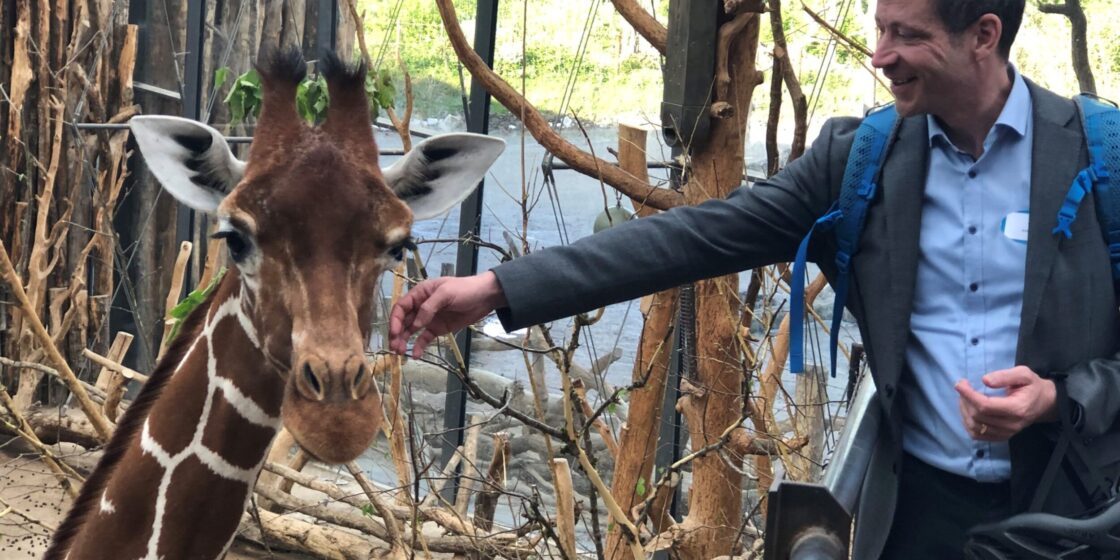 Jens And Girafe