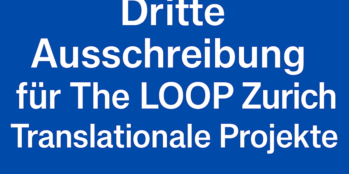 Dritte Ausschreibung